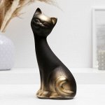 Фигура &quot;Кот мурзик черный&quot; 19см