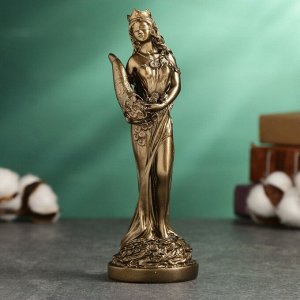 Фигурка «Фортуна», гипс под бронзу, 18 см