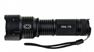 Водонепроницаемый яркий тактический фонарик Albinaly XML-T6, - мощный фонарь с потоком 2000 люмен для активного отдыха, выживания, охоты, армии, полиции и охраны. Прочный непроницаемый корпус позволяе