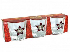 Стопки в наборе «Орден Красной Звезды», – произведения питейного искусства с изображением одной из самых значимых наград СССР