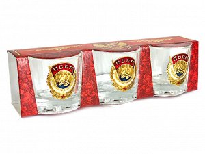 Стопки для водки «Орден Трудового Красного Знамени», – подарок-признание за трудовые заслуги