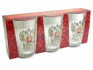Граненые стаканы с гербом России, – популярный вариант представительского подарка