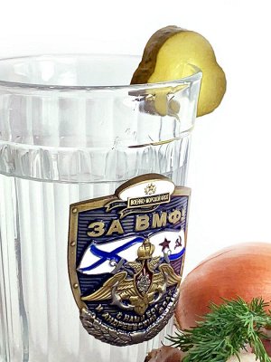 Граненый стакан «ВМФ», – советская классика в эксклюзивно-подарочном военно-морском дизайне №95