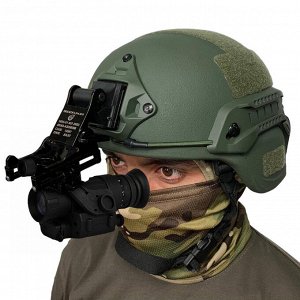 Кронштейн для монтажа прибора ночного видения на шлем, - Имеет универсальное крепление для тактических шлемов MICH, PASGT, Ops-Core. Предназначен для установки прибора ночного видения на глаза операто