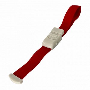 Кровоостанавливающий бандаж-турникет с зажимом (красный), - Эффективно помогает при различных кровотечениях. Мягкая лента не доставляет неудобств и дискомфорта при использовании. Предназначен для огра