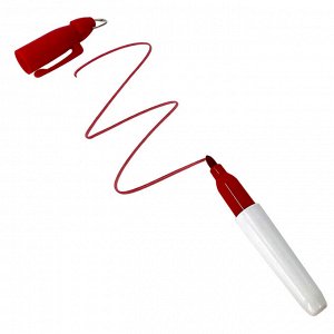 Медицинский маркер для аптечки (4 шт, красный), - Тип крепления: клипса + подвес для шнура или карабина.