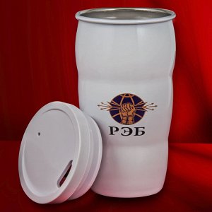 Чашка-термос Путина «РЭБ», – фиксируемая крышка с отверстием для питья №126