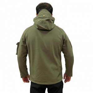 Куртка тактическая олива, - Очень теплая подкладка - 100% флис, дышащая мембрана Finetex обеспечивает идеальный микроклимат и комфорт в сложных погодных условиях. Куртка влаго и ветронепроницаемая, не