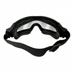 Стрелковые очки (черные), - Оснащены удобным эластичным ремнем, регулируемом по длине. Толщина линз - 2.2 мм. Соответствуют стандартам защиты от попадания осколков по касательной, камней и случайных п