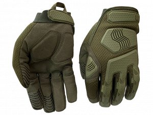 Защитные тактические перчатки хаки-олива, (B31) №100 - Застежка-велкро на запястье для надежного фиксирования и адаптации под физиологические особенности кисти рук. Внутренняя часть модели покрыта про