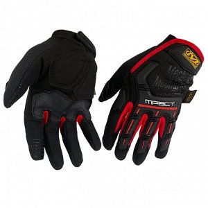 Крутые черные перчатки Mechanix MPact, - прекрасно сочетают в себе хороший уровень защиты (B15) №200