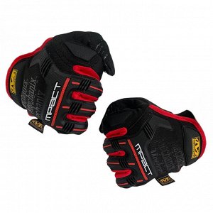 Крутые черные перчатки Mechanix MPact, - прекрасно сочетают в себе хороший уровень защиты (B15) №200