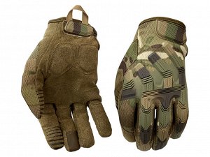Перчатки тактические полнопалые камуфляж Woodland, (B39) №104 - Тактические перчатки в первую очередь предназначены для профессиональных военнослужащих и силовиков. Кроме того, подойдут для байкеров,