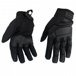 Тактические перчатки Mechanix M-Pact черные, - усовершенствованная модель (B16) №318