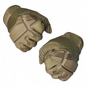 Тактические перчатки Mechanix Wear (хаки-песок), - отлично сидят на руке, придавая уверенность при работе со снаряжением и оружием (B15) №208