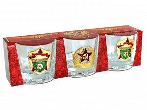 Подарочные стопки в наборе ко дню Танкиста, – классика мужского подарка и хит продаж накануне всех праздников