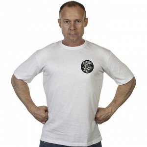 Белая футболка «Сила в правде», – у кого правда, тот и сильнее. Согласен? Забирай и носи!