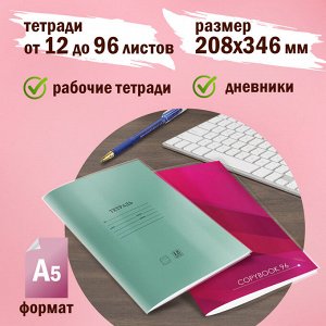 Обложки для тетрадей и дневников КОМПЛЕКТ 10 шт, ПИФАГОР, ПВХ, 100 мкм, 208х346 мм, 229304