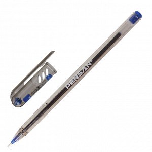 Ручка шариковая масляная PENSAN My-Tech, СИНЯЯ, игольчатый узел 0,7мм, линия 0,35мм, 2240