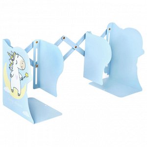 Подставка-держатель для книг и учебников фигурная BRAUBERG KIDS "Unicorn" раздвижная,металл., 238069