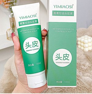 Очищающее средство от перхоти для жирной кожи головы Yimiaosi Artemisia Annua Oil Control Scalp