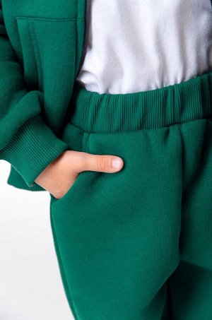 Теплый костюм для мальчика из футера с начесом