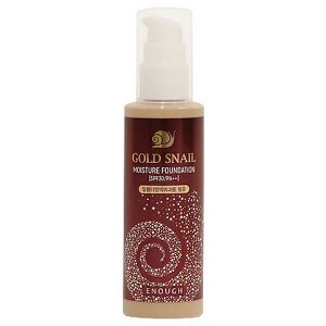 Омолаживающий тональный крем с муцином улитки Enough Gold Snail Moisture Foundation SPF30 (№13 - Светлый беж), 100мл