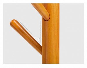 Напольная вешалка Xiaomi Linsy Home Bedroom Floor Dark Wood Coat Rack