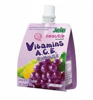 "JELE BEAUTIE (виноград + витамины A C E)" 140 гр