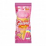 &quot;Вафельный рожок с кремовой начинкой  с клубничным вскусом Giant Caplico Strawberry 28 гр&quot;