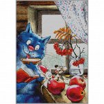Алмазная мозаика Ноябрь 29.5x20.5см, 30 цветов