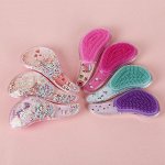Расческа для волос массажная компактная