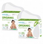 Подгузники-трусики Organic bamboo MIOKI/MARABU, размер XXL (15+кг),34 шт 2 пачки