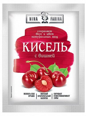 "Nina Farina" Кисель с вишней 110 г