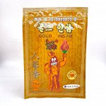Противовоспалительный пластырь с женьшенем Korean Gold Insam Pad, 25 листов