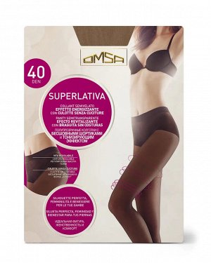 Колготки OMSA SUPERLATIVA 40 карамель № 2