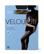 Колготки Velour 30 (Omsa)  эластичные колготки из микрофибры с лайкрой 3D, с ластовицей