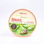 Farm Stay Гель для лица и тела увлажняющий с муцином улитки, Moisture Soothing Gel Snail, 300 мл