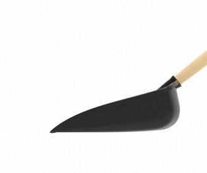 Лопата для снега с металлической планкой и пластмассовой ручкой «Титан» 470×360мм