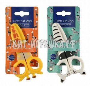 Ножницы детские 12,7 см Firstcut Zoo в ассортименте Bruno Visconti 60-0057, 60-0057