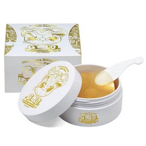 Гидрогелевые патчи с гиалуроновой кислотой и золотом Elizavecca Milky Piggy Hell Pore Gold Hyaluronic Acid Eye Patch, 60шт