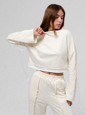 Костюм женский LACE (молоко,шнурок) качество ЛЮКС