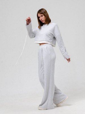 Костюм женский LACE (серый,шнурок) качество ЛЮКС