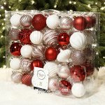 Набор пластиковых шаров Candy Cane, 6-7 см, 60 шт (Kaemingk)