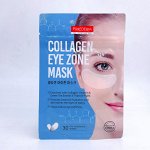 Тканевые патчи для век с коллагеном и фито пептидом Collagen Eye Zone Mask Purederm, 30 шт.