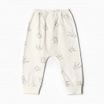 Ползунки Bloom Baby Короны, р. 62 см, молочный