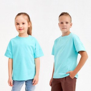 Футболка детская MINAKU:Basic line kids цвет голубой.