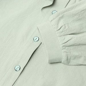 Блузка для девочки MINAKU цвет оливковый, рост