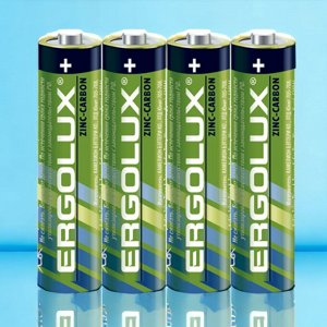 Батарейки Ergolux R 03 SR4 (R03SR4, батарейка,1.5В) (60)(Цена за 4 шт.)
