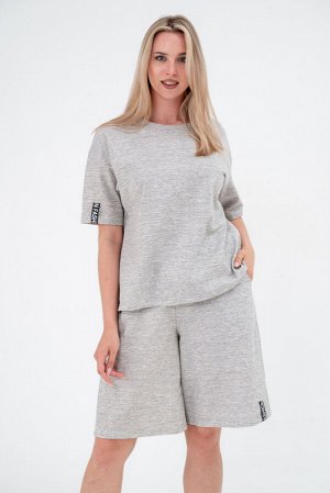 Костюм из футера с начесом унисекс зебра